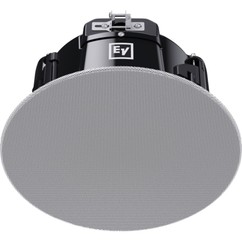 Electro-Voice EVID-C6.2-G2 Bezel Less Ceiling Speaker (White, Pair) – 6″