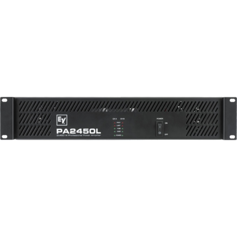 Electro-Voice PA-2450L-120V Rackmount 2-Channel Power Amplifier – 450W