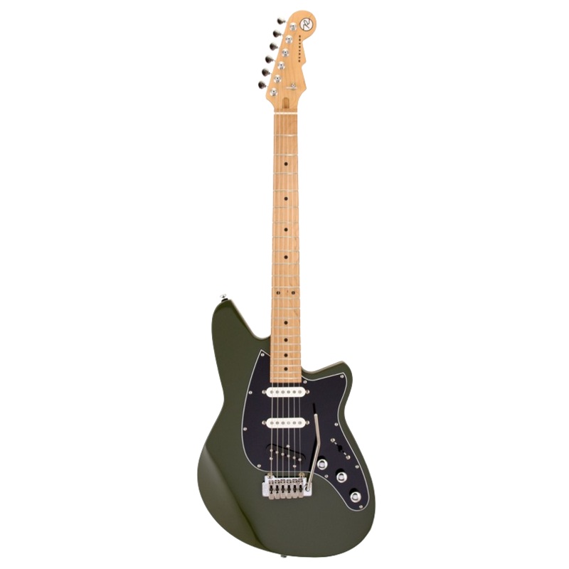 Reverend SIX GUN TL Electric Guitar (Army Green)