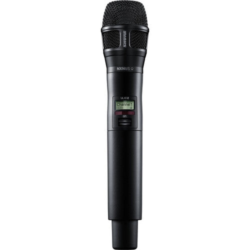 Shure ULXD2/N8SB-G57 Digital Handheld Wireless Microphone Transmitter With Nexadyne 8/S Supercardioid Capsule (G57: 470 to 608 MHz)