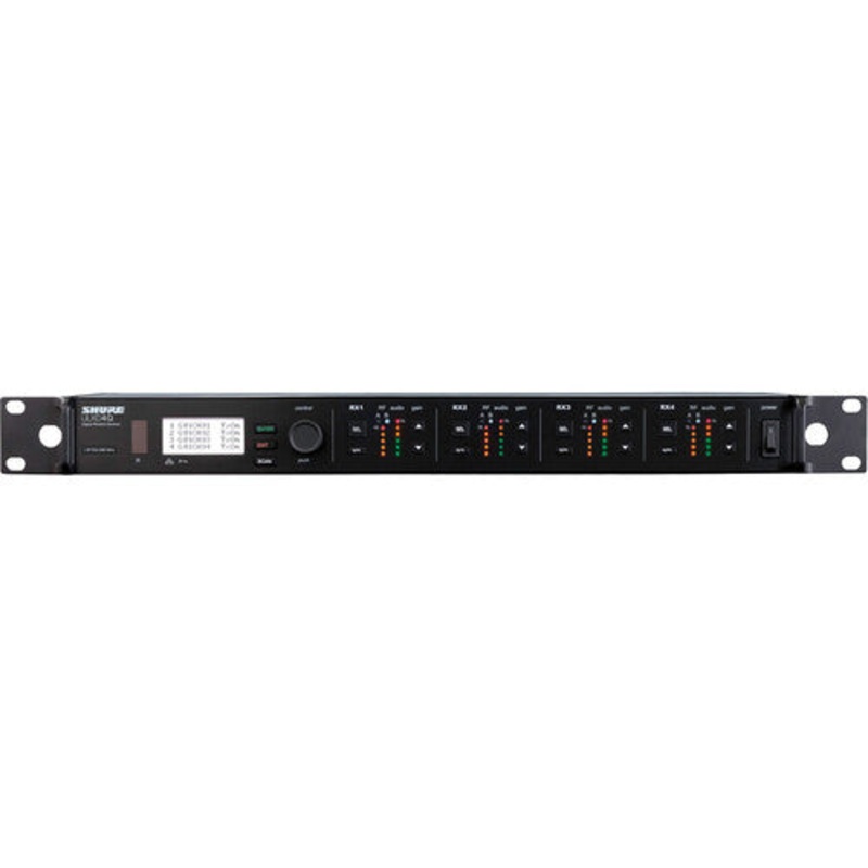 Shure ULXD4Q-G57 Quad-Channel Digital Wireless Receiver (G57: 470 to 608 MHz)